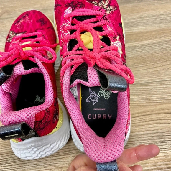 Under Armour Curry Flow 10 Unicorn & Butterfly Basketball Shoes GS 5.5Y Womens 7 - Picture 8 of 12